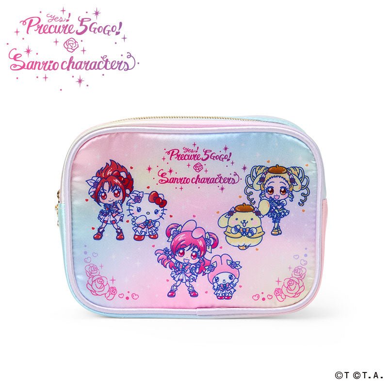 "Yes! Precure 5 GoGo! x Sanrio" Pouch - Rosey’s Kawaii Shop