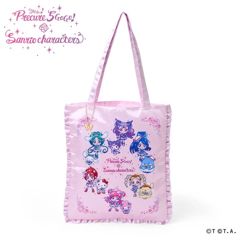 "Yes! Precure 5 GoGo! x Sanrio" Tote Bag - Rosey’s Kawaii Shop