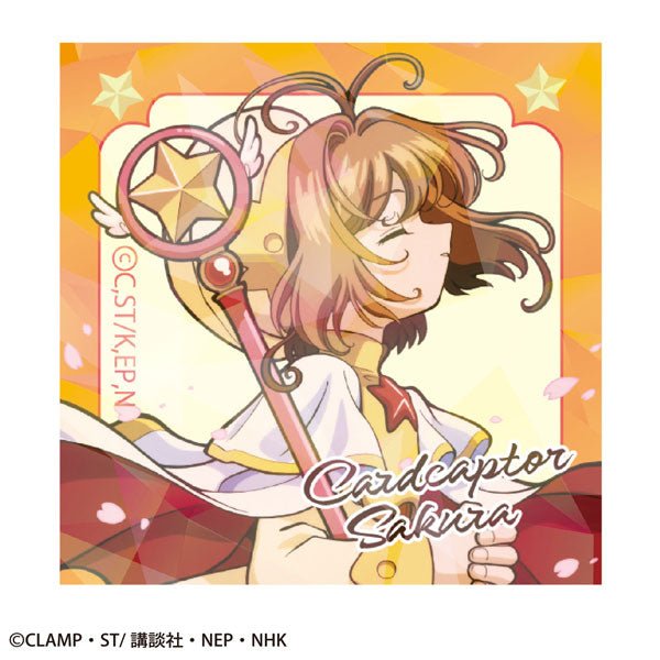 "Cardcaptor Sakura"' Square Hologram Sticker - Rosey’s Kawaii Shop