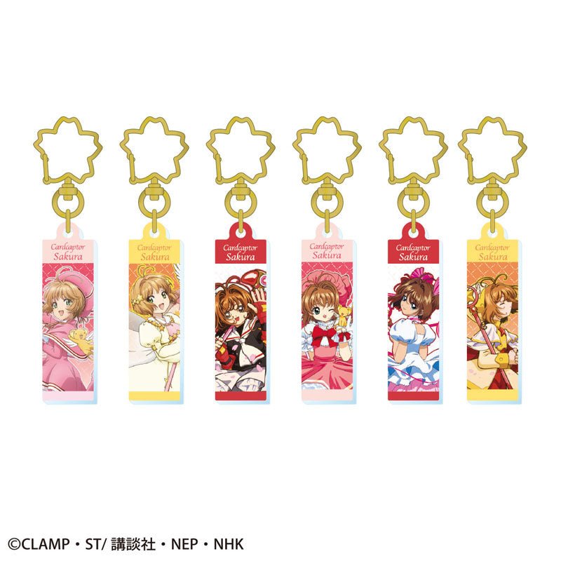 "Cardcaptor Sakura [VOL. 1]" Acrylic Keychain Blind Box - Rosey’s Kawaii Shop