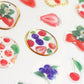 "Cherry Berry" Resin Sticker Sheet - Rosey’s Kawaii Shop