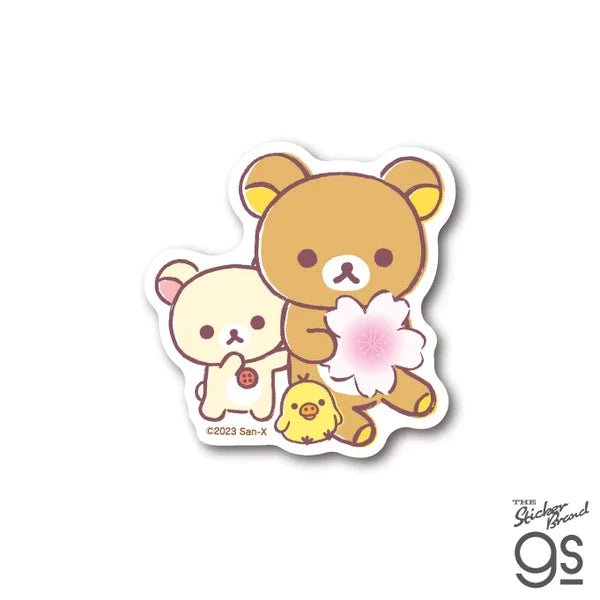 [Chery Blossom] Rilakkuma Die-Cut Sticker - Rosey’s Kawaii Shop