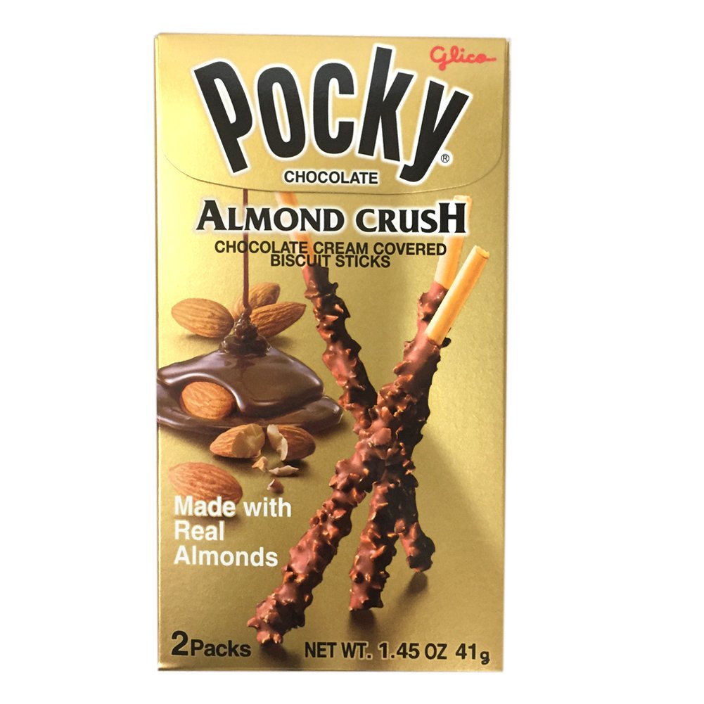 GLICO Pocky "Almond Chocolate" Biscuit Sticks - Rosey’s Kawaii Shop