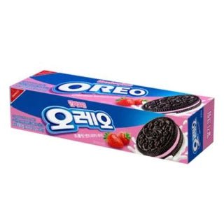 Korean Oreo "Strawberry & Cream" Cookies - Rosey’s Kawaii Shop