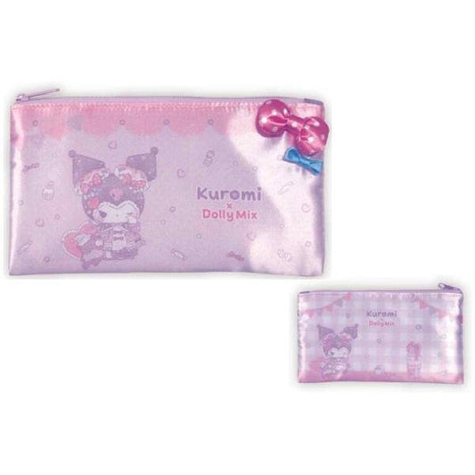 Sanrio Kuromi & Watermelon Flat Clear Pen Case