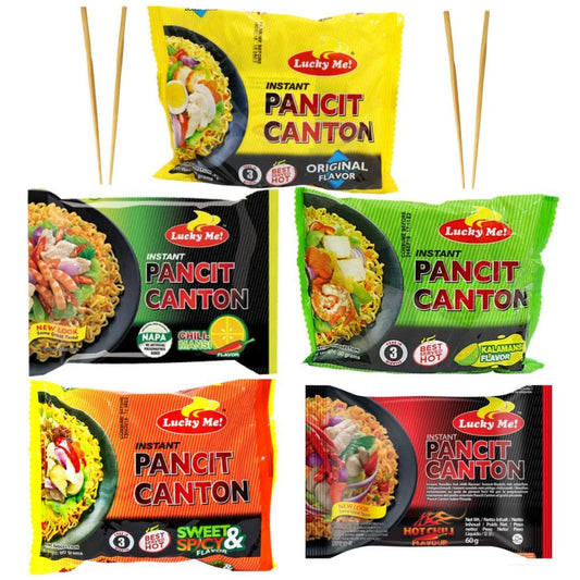 LUCKY ME Pancit Canton (Filipino Chow Mein) Noodles - Rosey’s Kawaii Shop