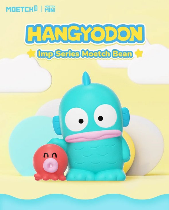 MOETCH "Hangyodon" Mini Bean Figures - Rosey’s Kawaii Shop