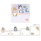 "Mofusand x Sanrio" Die-Cut Block Sticky Notes - Rosey’s Kawaii Shop
