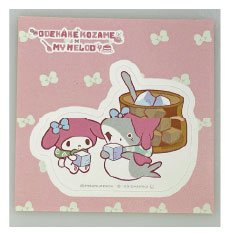 [PASTEL] "Odekake Kozame x Sanrio" Sticker [12] - Rosey’s Kawaii Shop