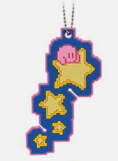 [Pixel Star / Cord Wrap] "Kirby: 30th Anniversary" KUJI Keychain - Rosey’s Kawaii Shop