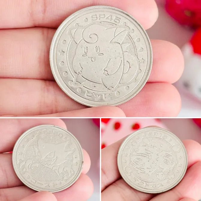 Pokemon "Japan Silver" Coins - Rosey’s Kawaii Shop