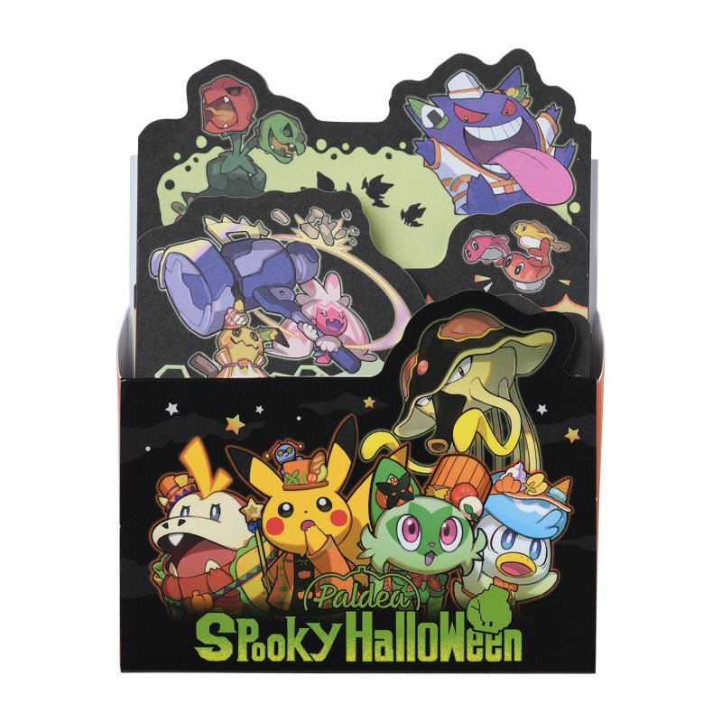 Pokemon "Paldea Spooky Halloween" Die-Cut Memo - Rosey’s Kawaii Shop