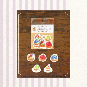 [PUFF PASTRY] "Otome-Time" Sticker Flakes - Rosey’s Kawaii Shop