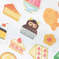 "Retro Japanese Snacks" Sticker Sheet - Rosey’s Kawaii Shop