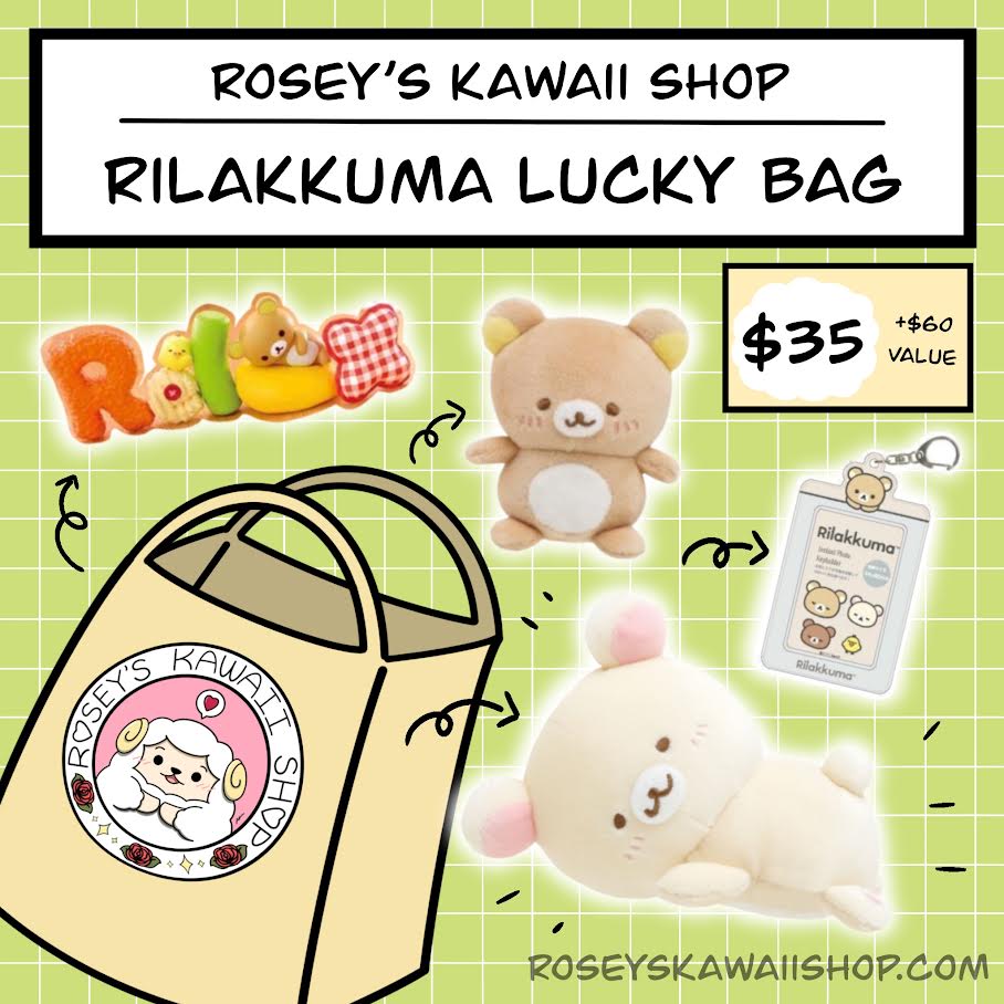 "Rilakkuma" Lucky Bag - Rosey’s Kawaii Shop