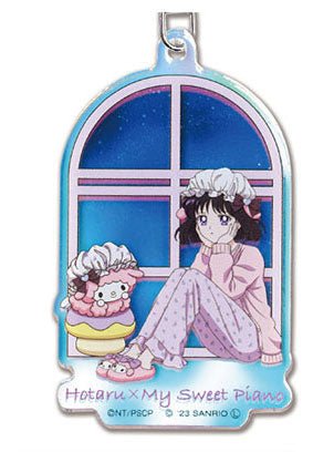 [Saturn x My Sweet Piano] "Sailor Moon x Sanrio" Aurora Keychain - Rosey’s Kawaii Shop
