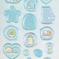 Sumikko Gurashi "Clear Chara Cut" Sticker Sheet - Rosey’s Kawaii Shop