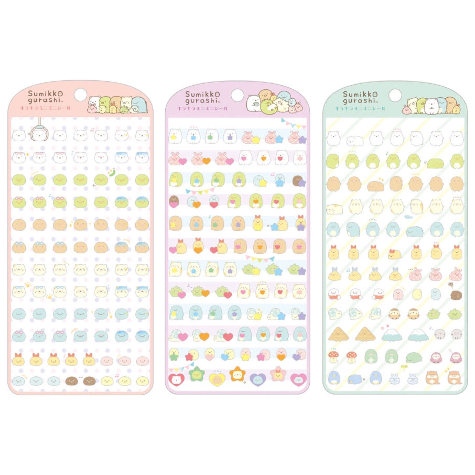 Sumikko Gurashi "KiraKira" Mini Sticker Sheet - Rosey’s Kawaii Shop