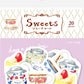 [TEA TIME] "Otome-Time" Sticker Flakes - Rosey’s Kawaii Shop